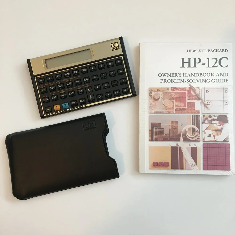 HP-12C Financial Programmable Calculator